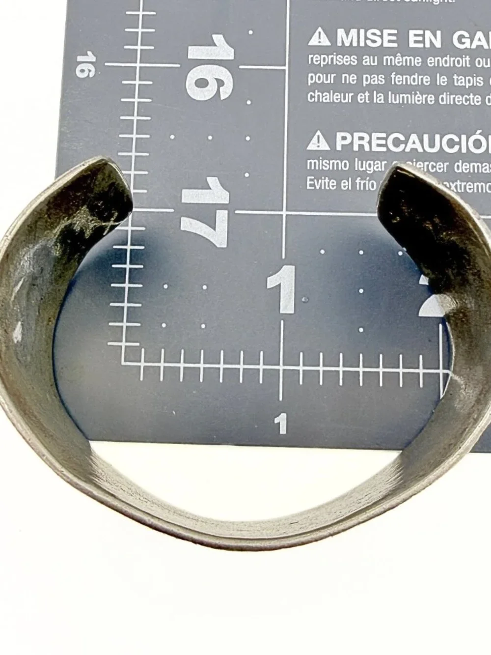 Native American Navajo Hand Stamped Wide Multi Row Sterling Silver Cuff Bracelet